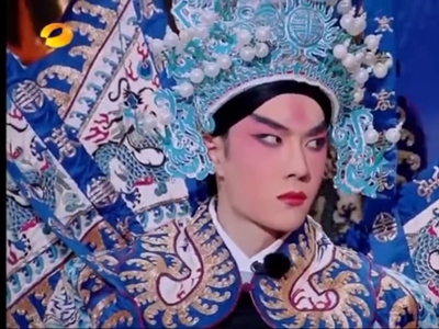 王一博京剧武生扮相唱长坂坡 《天天向上》开年大戏播出