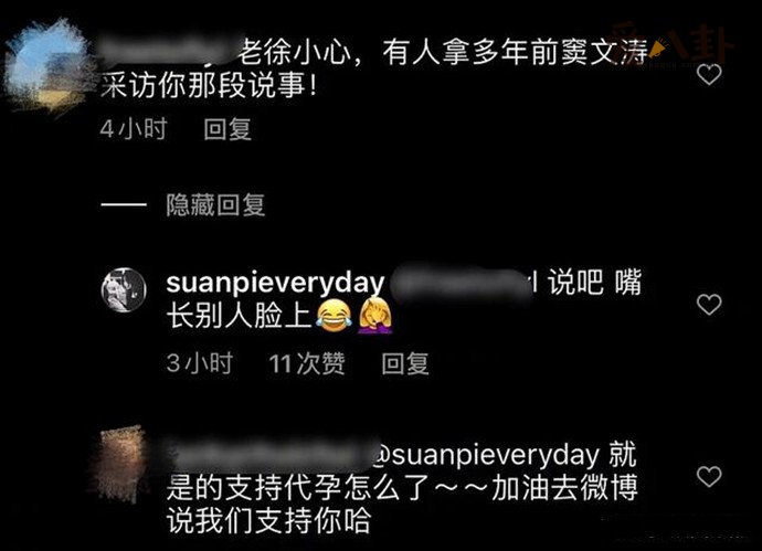 徐静蕾淡定回应代孕