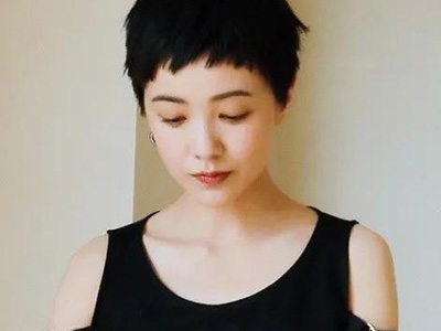 郭采洁为什么一直短发 她是因为什么才永久短发的