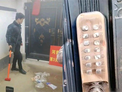 男子拜师不成狂砸大衣哥家门 为了蹭热度不择手段