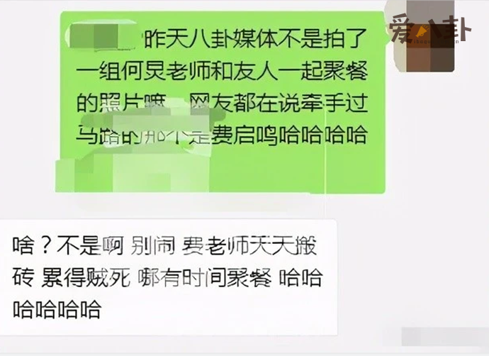 有网友向费启鸣方求证消息