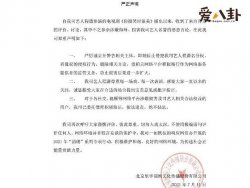 乐华声明呼吁观众切勿入戏太深 遭网友怒怼演抄袭剧还有脸？