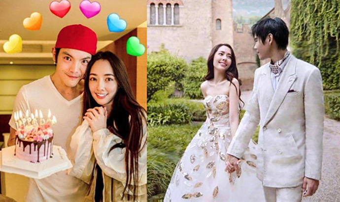 郭碧婷向佐合照