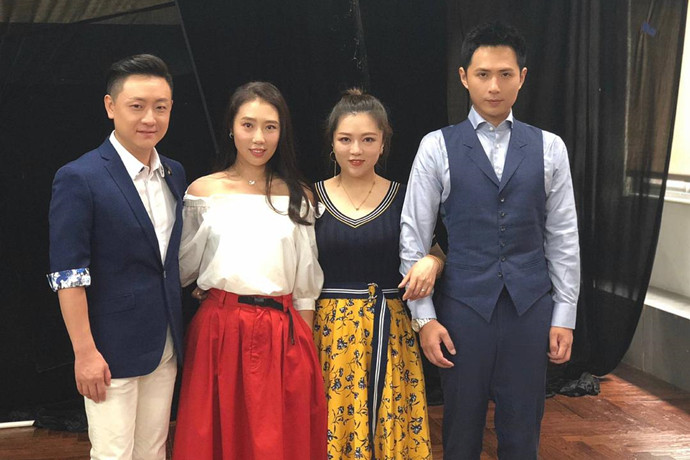 阿杰季冠霖乔诗语边江合照